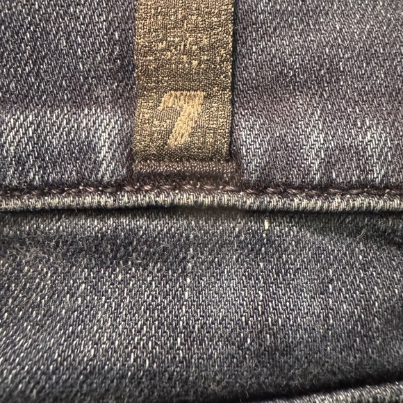 7 For All Mankind Men's Dark Blue Luxe Performance Slimmy Jeans size 32 - Picture 8 of 15